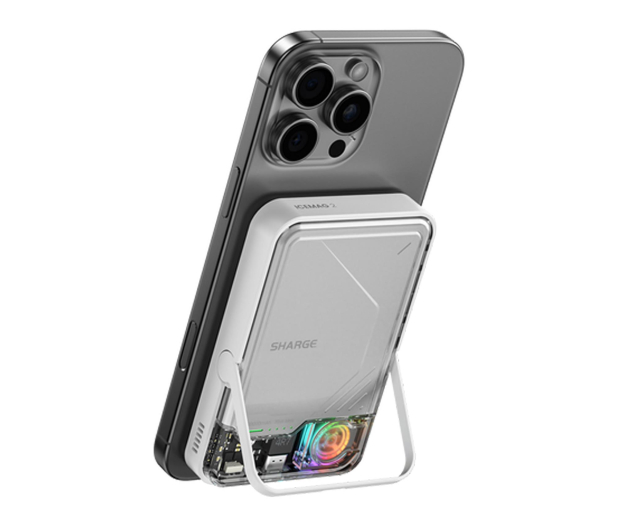 Sharge PowerBank ICEMAG 2 30W Qi2 QC 3.0 PD 3.0 Szary - 1455947 - zdjęcie 5